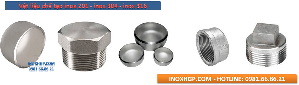 nắp bịt inox 1