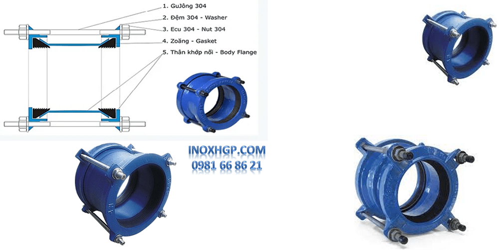 khớp nối mềm ee 1