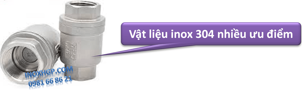 van 1 chiều inox 304 2