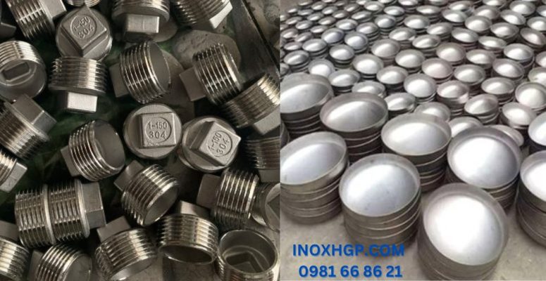 bịt đầu ống inox 4