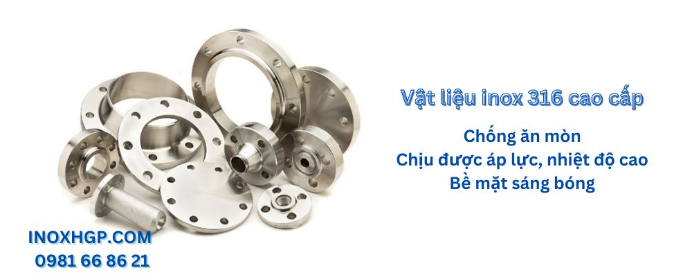 Mặt bích JIS10K inox 316