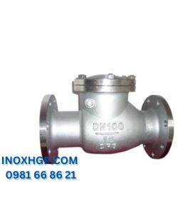 van 1 chiều lá lật inox