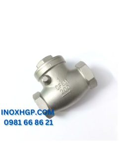 van 1 chiều lá lật inox