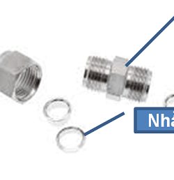 đầu nối hạt bắp inox 1